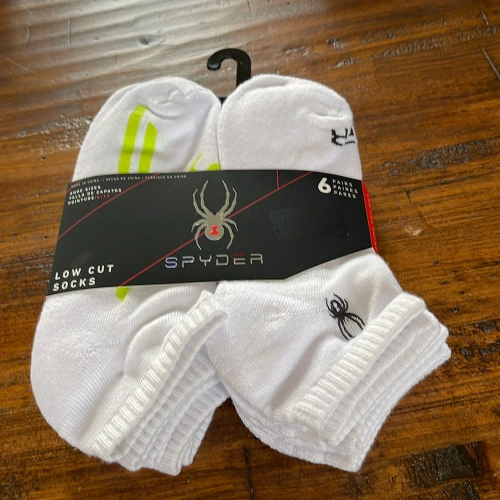 Spyder Low Cut Socks 6 Pairs